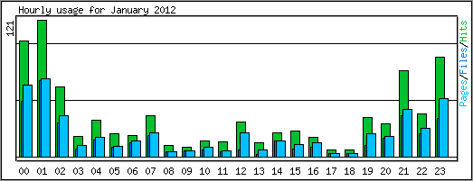 Hourly usage