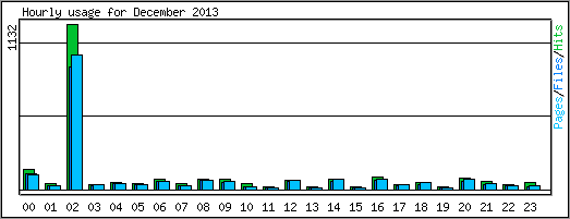 Hourly usage