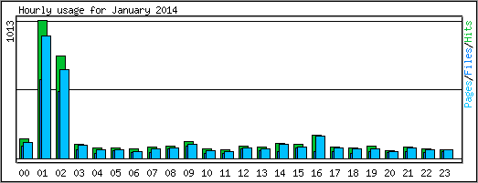 Hourly usage