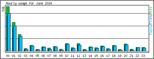 Hourly usage