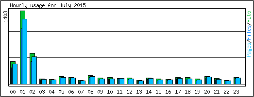 Hourly usage