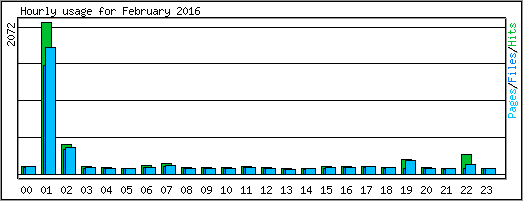 Hourly usage