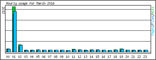 Hourly usage